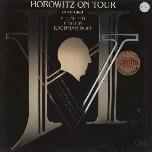 Vladimir Horowitz Horowitz On Tour 1979/1980 vinyl LP album (LP record) German VL0LPHO761691