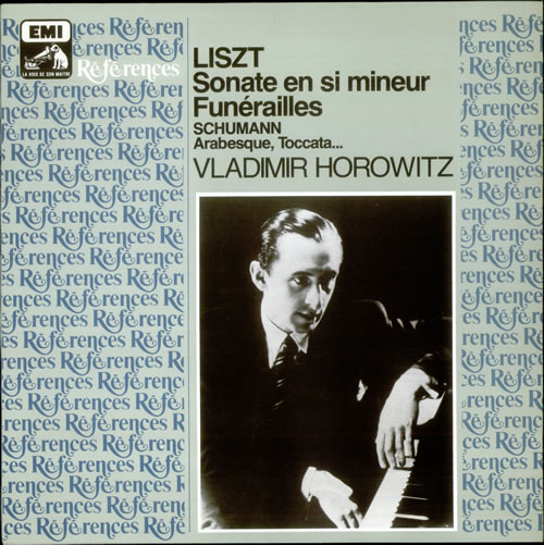 Vladimir Horowitz Sonate en si mineur vinyl LP album (LP record) French VL0LPSO529534