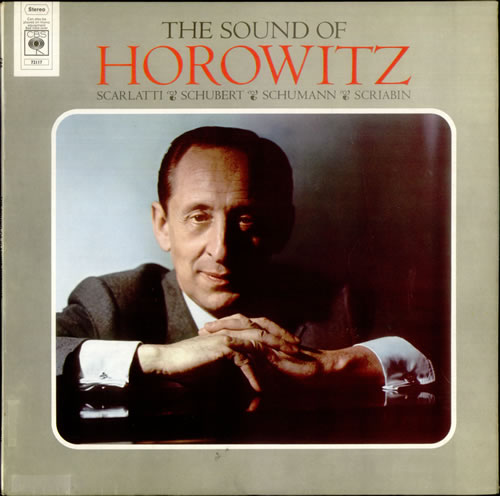 Vladimir Horowitz The Sound of Horowitz vinyl LP album (LP record) UK VL0LPTH537102