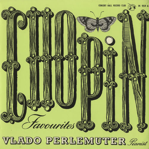 Vlado Perlemuter Chopin Favourites 7" vinyl single (7 inch record / 45) UK YLB07CH513243