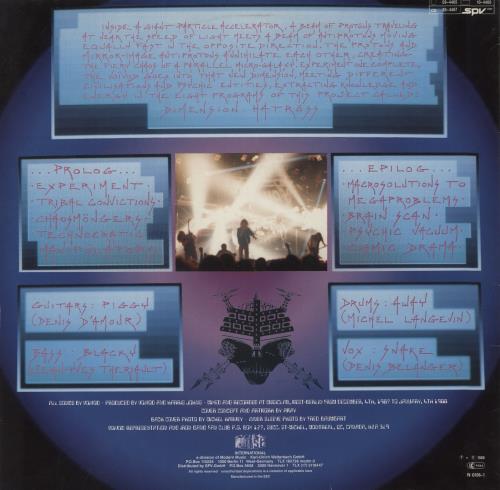 Voivod Dimension Hatr�ss - EX vinyl LP album (LP record) German VVDLPDI887307