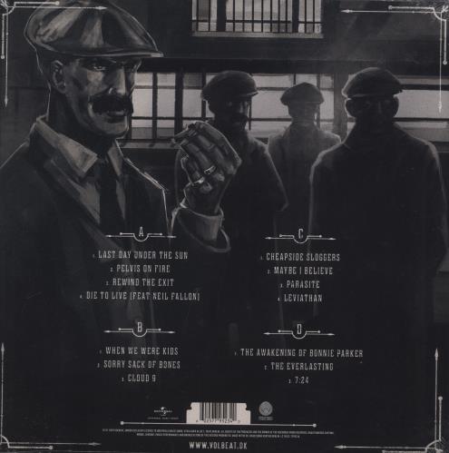 Volbeat Rewind, Replay, Rebound - 180gm Silver Vinyl 2-LP vinyl record set (Double LP Album) UK V3L2LRE808894