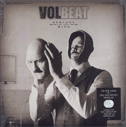 Volbeat Servant Of The Mind - 180gm Crystal Clear Vinyl - Sealed 2-LP vinyl record set (Double LP Album) UK V3L2LSE838689