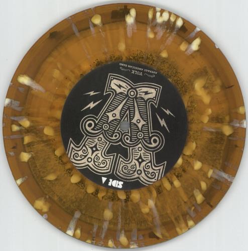 Volk Average American Band - Sand Filled Vinyl 7" vinyl single (7 inch record / 45) US -PO07AV883920