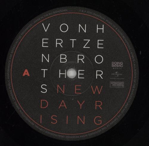 Von Hertzen Brothers New Day Rising vinyl LP album (LP record) UK VO2LPNE856002