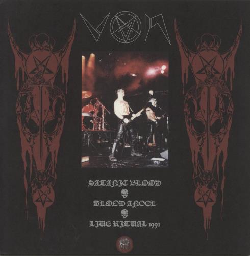 Von Satanic Blood Angel 2-LP vinyl record set (Double LP Album) US 9WT2LSA870142