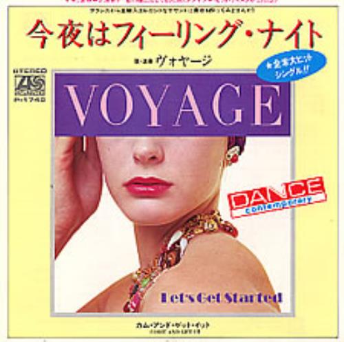 Voyage Let's Get Started 7" vinyl single (7 inch record / 45) Japanese VOY07LE258594