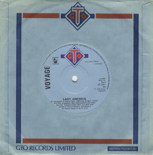 Voyage Souvenirs 7" vinyl single (7 inch record / 45) UK VOY07SO324829