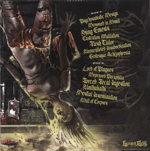 Vulvodynia Psychosadistic Design - Glow In The Dark Marble Vinyl vinyl LP album (LP record) Czech 6WSLPPS824991