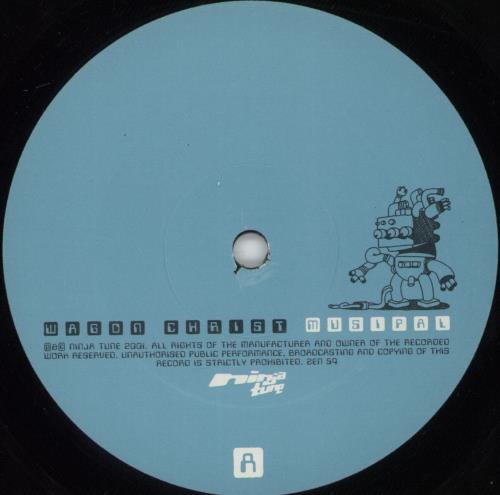 Wagon Christ Musipal 2-LP vinyl record set (Double LP Album) UK WAG2LMU880863