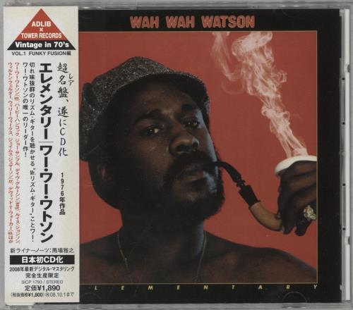 Wah Wah Watson Elementary CD album (CDLP) Japanese 0AHCDEL878453