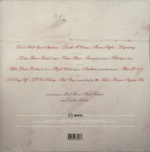 Wale Ambition - Rose Red Vinyl - Sealed 2-LP vinyl record set (Double LP Album) UK 9GQ2LAM878200