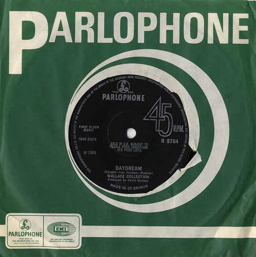 Wallace Collection Daydream - Solid 7" vinyl single (7 inch record / 45) UK WC-07DA478739