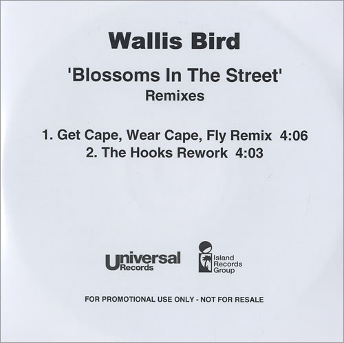 Wallis Bird Blossoms In The Street Remixes CD-R acetate UK 1WBCRBL467102