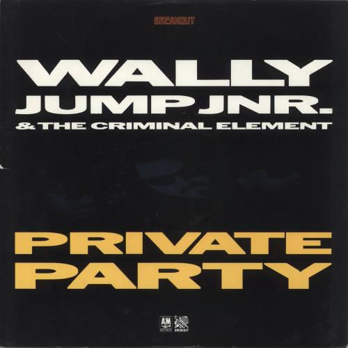 Wally Jump Junior Private Party 12" vinyl single (12 inch record / Maxi-single) UK WJJ12PR864536