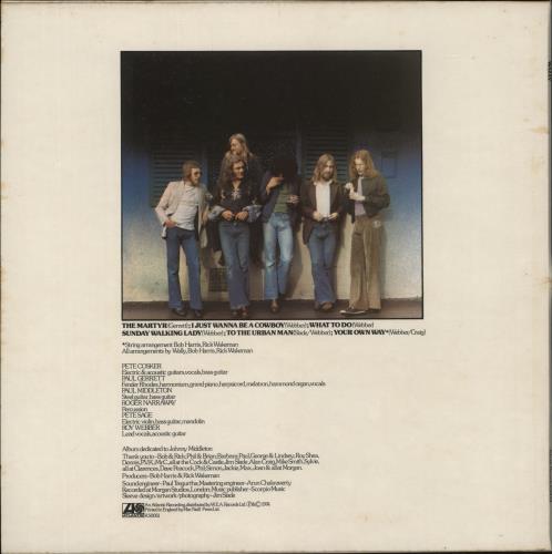Wally Wally - Laminated vinyl LP album (LP record) UK YLWLPWA150061