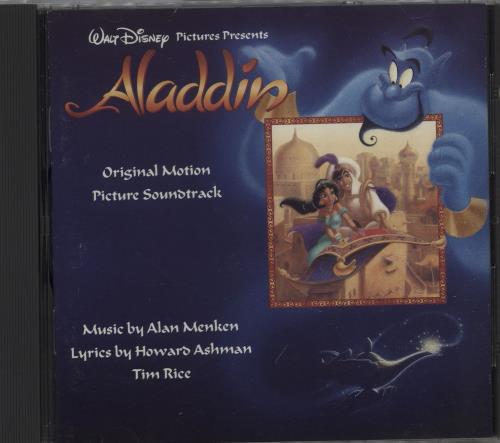 Walt Disney Aladdin CD album (CDLP) US W-DCDAL663766