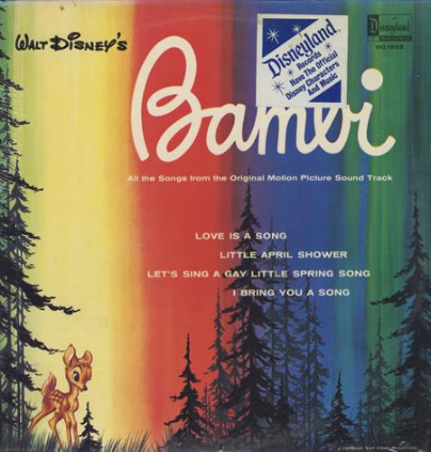Walt Disney Bambi - Sealed vinyl LP album (LP record) US W-DLPBA360569