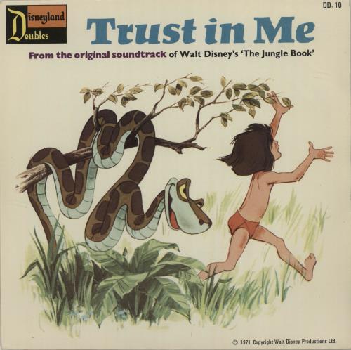 Walt Disney Bare Necessities 7" vinyl single (7 inch record / 45) UK W-D07BA278019