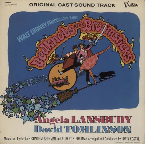 Walt Disney Bedknobs And Broomsticks vinyl LP album (LP record) US W-DLPBE761968