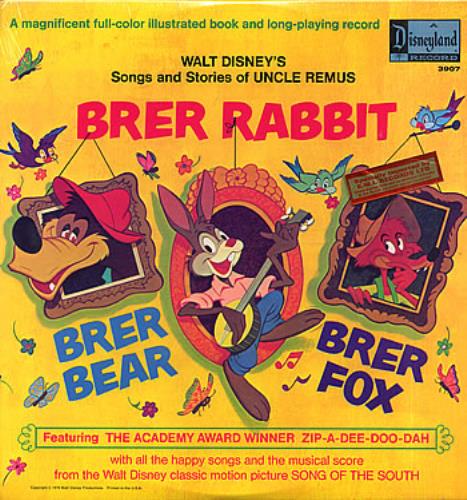 Walt Disney Brer Rabbit - Sealed vinyl LP album (LP record) US W-DLPBR289790