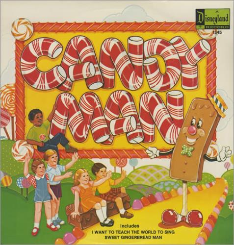 Walt Disney Candy Man vinyl LP album (LP record) US W-DLPCA360606