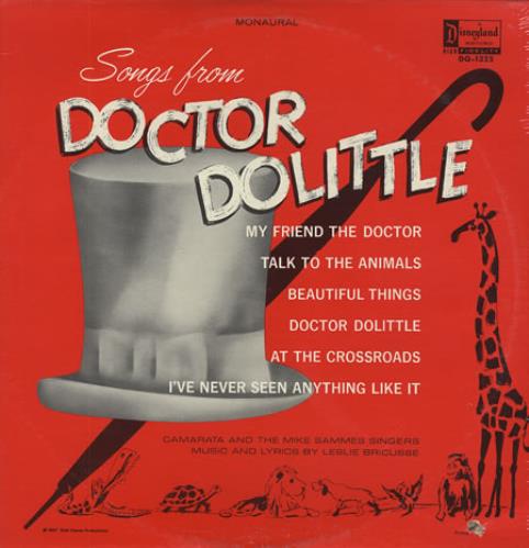 Walt Disney Doctor Dolittle - Sealed vinyl LP album (LP record) US W-DLPDO360674