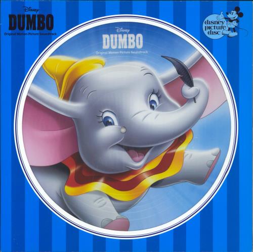 Walt Disney Dumbo picture disc LP (vinyl picture disc album) UK W-DPDDU794265