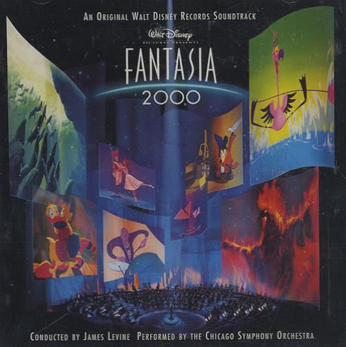 Walt Disney Fantasia 2000 CD album (CDLP) German W-DCDFA436908