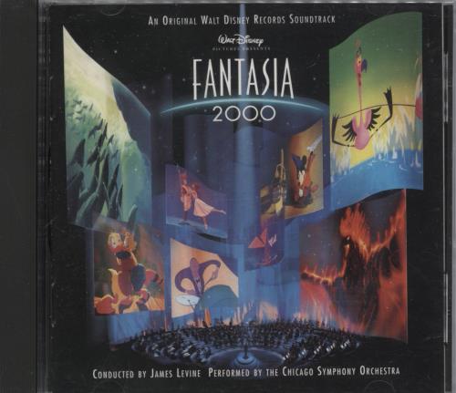 Walt Disney Fantasia 2000 CD album (CDLP) US W-DCDFA876793