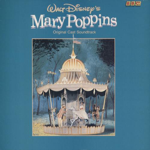 Walt Disney Mary Poppins vinyl LP album (LP record) UK W-DLPMA552957