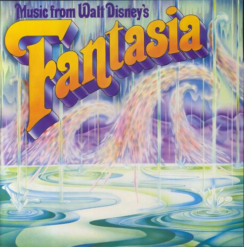 Walt Disney Music From Walt Disney's Fantasia vinyl LP album (LP record) UK W-DLPMU836490