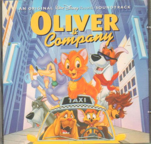 Walt Disney Oliver & Company CD album (CDLP) UK W-DCDOL657880