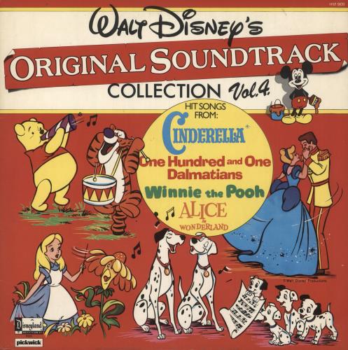 Walt Disney Original Soundtrack Collection Vol. 4 vinyl LP album (LP record) UK W-DLPOR721824