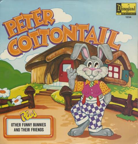 Walt Disney Peter Cottontail vinyl LP album (LP record) US W-DLPPE360544