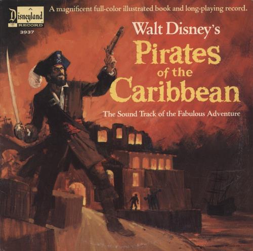Walt Disney Pirates Of The Caribbean vinyl LP album (LP record) US W-DLPPI776716