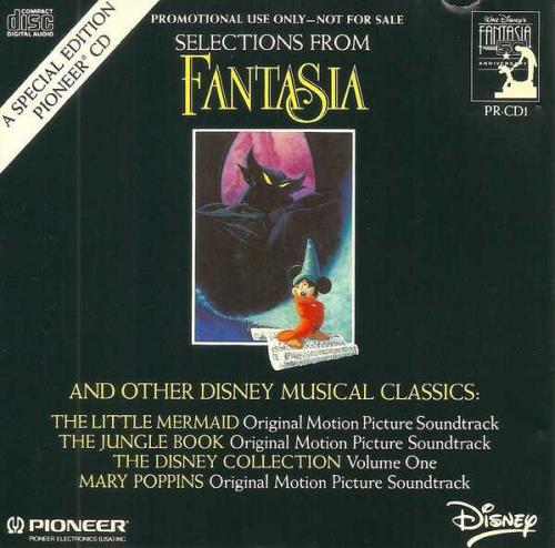 Walt Disney Selections From Fantasia CD single (CD5 / 5") US W-DC5SE143287