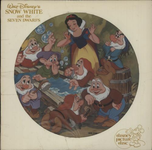 Walt Disney Snow White And The Seven Dwarfs picture disc LP (vinyl picture disc album) US W-DPDSN654497