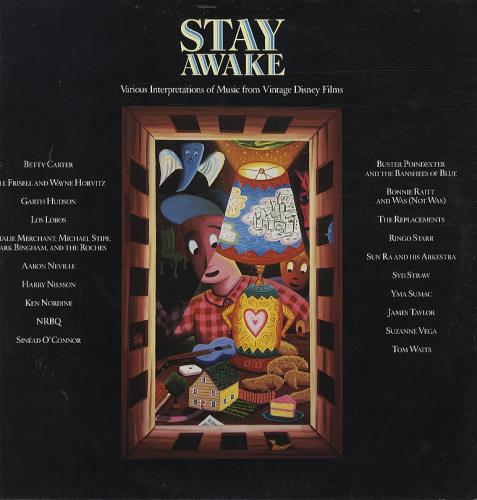 Walt Disney Stay Awake vinyl LP album (LP record) US W-DLPST406624