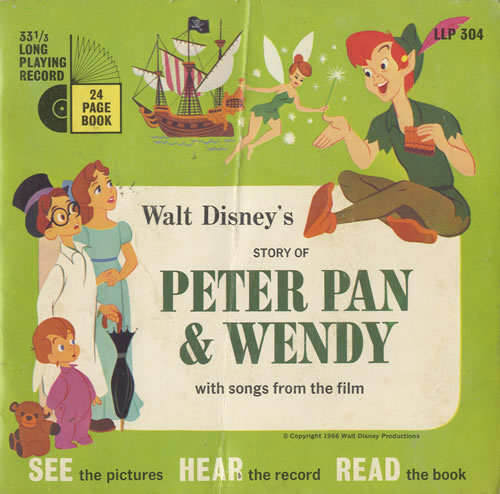 Walt Disney Story Of Peter Pan & Wendy 7" vinyl single (7 inch record / 45) UK W-D07ST476663