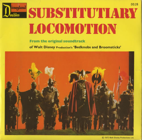 Walt Disney Substitutiary Locomotion 7" vinyl single (7 inch record / 45) UK W-D07SU471090