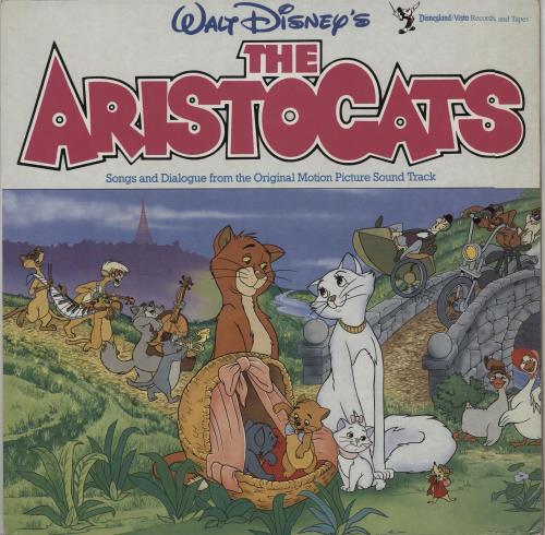 Walt Disney The Aristocats vinyl LP album (LP record) UK W-DLPTH668960