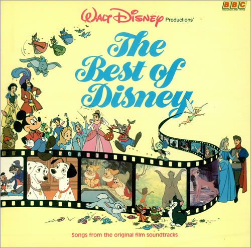 Walt Disney The Best Of Disney vinyl LP album (LP record) UK W-DLPTH496445