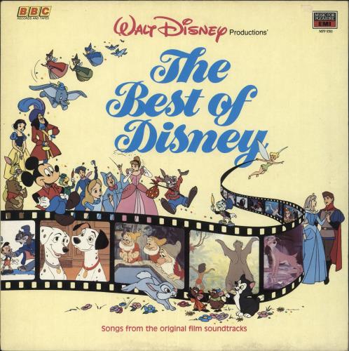 Walt Disney The Best Of Disney vinyl LP album (LP record) UK W-DLPTH748880