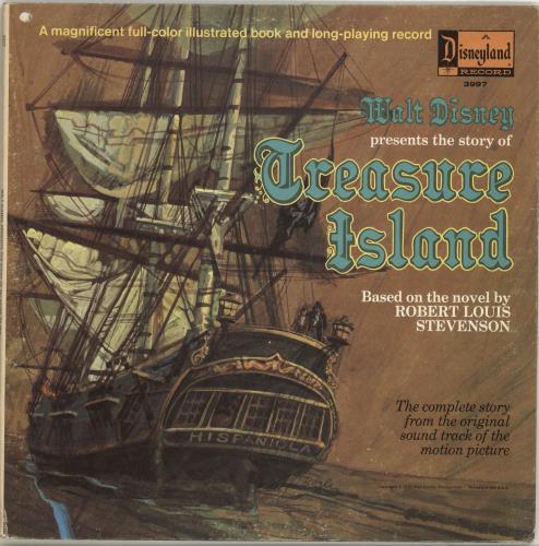 Walt Disney Treasure Island vinyl LP album (LP record) US W-DLPTR692655