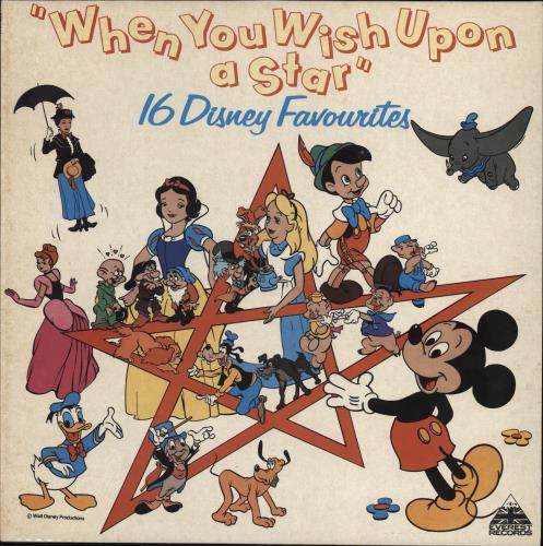 Walt Disney When You Wish Upon A Star vinyl LP album (LP record) UK W-DLPWH777900