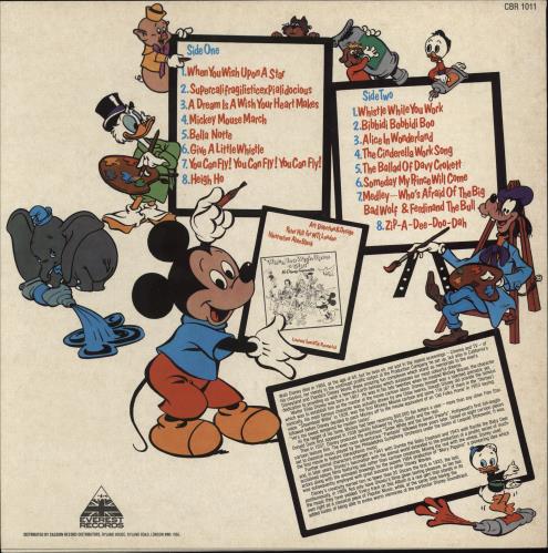 Walt Disney When You Wish Upon A Star vinyl LP album (LP record) UK W-DLPWH777900