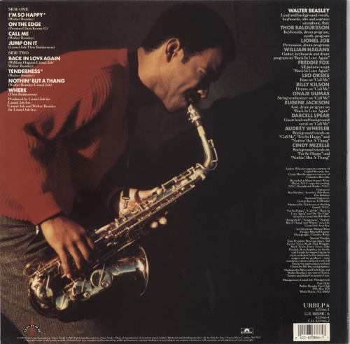 Walter Beasley Walter Beasley vinyl LP album (LP record) UK Z13LPWA722939