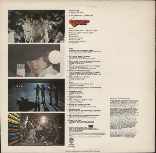 Walter Carlos A Clockwork Orange - 1st - EX vinyl LP album (LP record) UK WCLLPAC774914