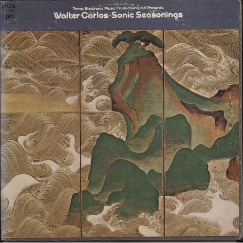 Walter Carlos Sonic Seasonings - EX 2-LP vinyl record set (Double LP Album) US WCL2LSO778119